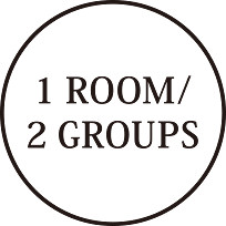 1ROOM/2GROUPS