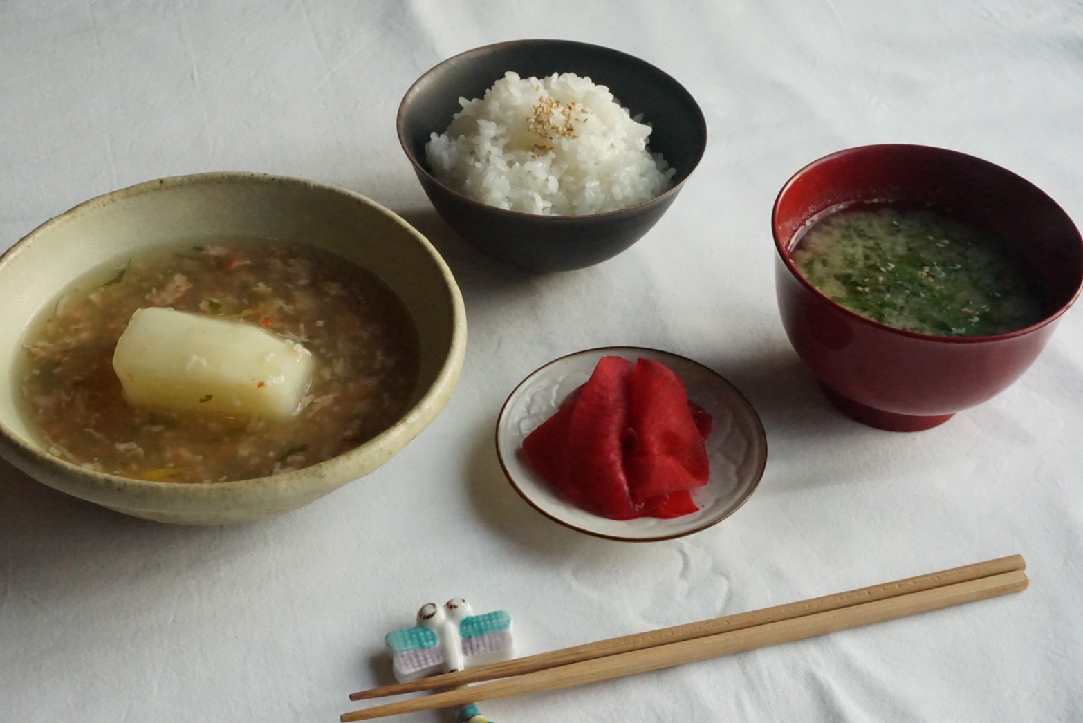 熊【朝食無料キャンペーン】南大阪のお米とお野菜を使った和定食